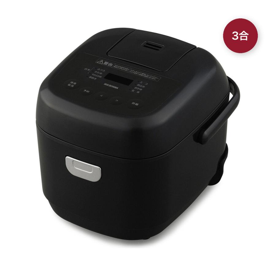 アイリスオーヤマ マイコン式炊飯器 3合 RC-BMA30-B マイコン炊飯器 炊飯ジャー 保温 白米 RC-BMA30-B炊飯器 RC-BMA3