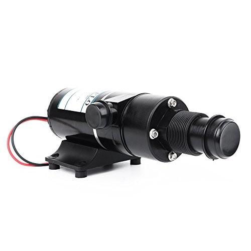 iFormosa 汚水ポンプ ストレートコネクタ 24V 45L/min 下水 ゴミ 浄化槽 ポンプ ディスポーザー内蔵 IF-24VMP4500_1