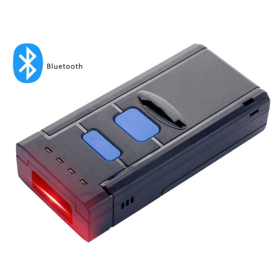 iFormosa QRコード 二次元バーコードリーダー CCD ミニ ポケット ワイヤレス Bluetooth ポータブル CCD iOS Android Windows Mac IF-BTBR-PTB-QR