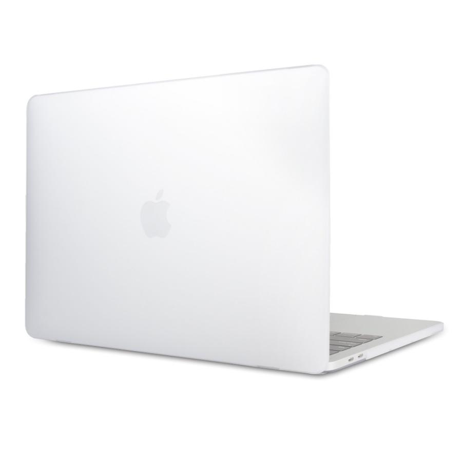 iFormosa Macbook 12インチ ハードシェル ケース カバー マット A1534 透明白