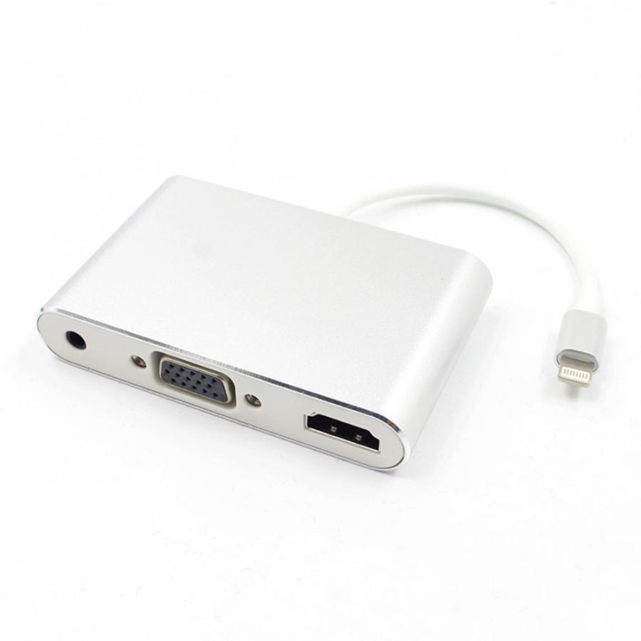 iFormosa iPhone iPad Lightning - Digital AVアダプタ HDMI VGA 音声 同時出力可能｜taobaonotatsujinpro