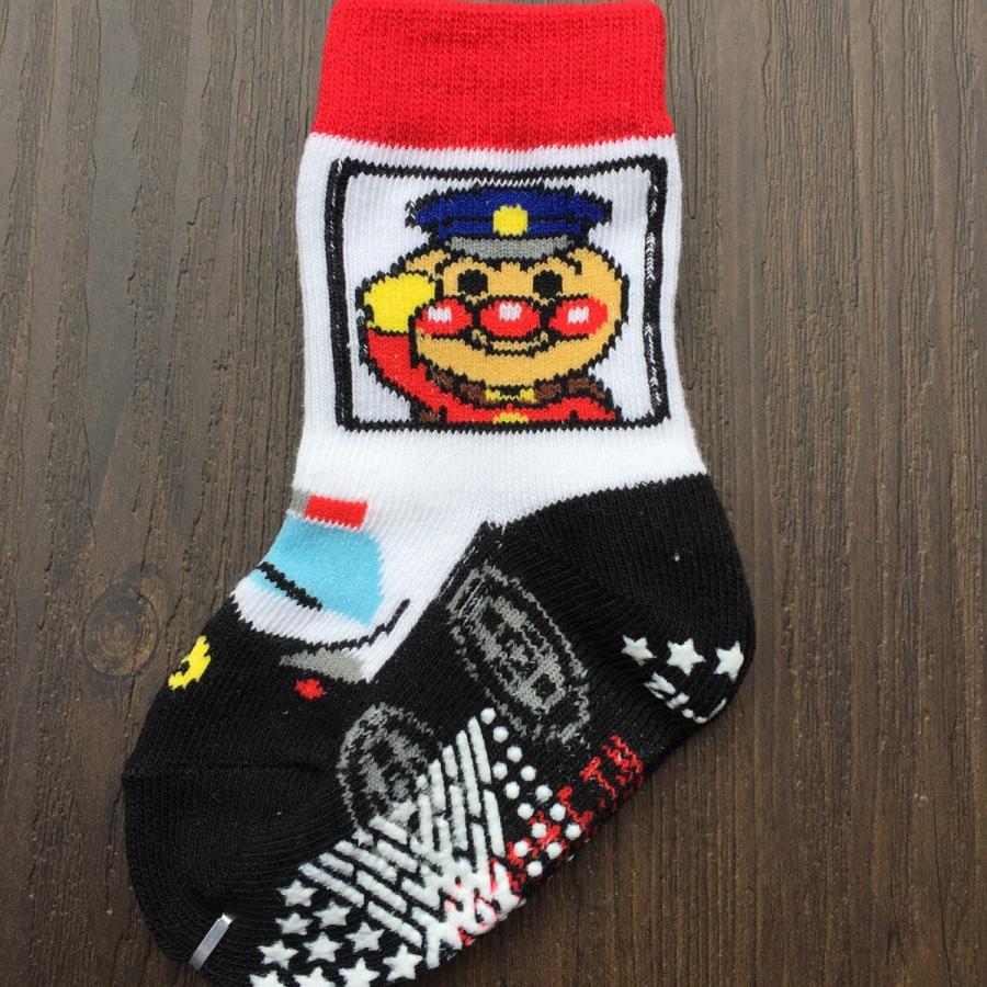 ららちゃん　靴下9足セット アンパンマンキッズソックスクルー丈9〜12cmアウトレット : くつ下専門