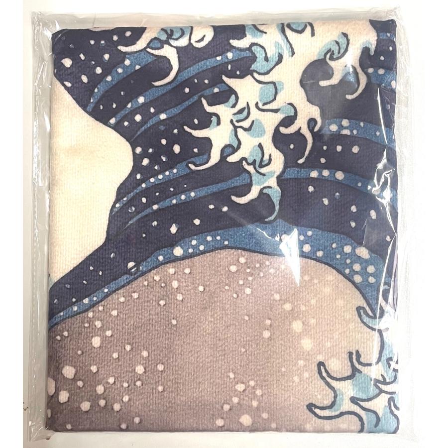 浮世絵バスタオル 葛飾北斎 HKUSAI 富嶽三十六景・神奈川沖浪裏 |  | 01