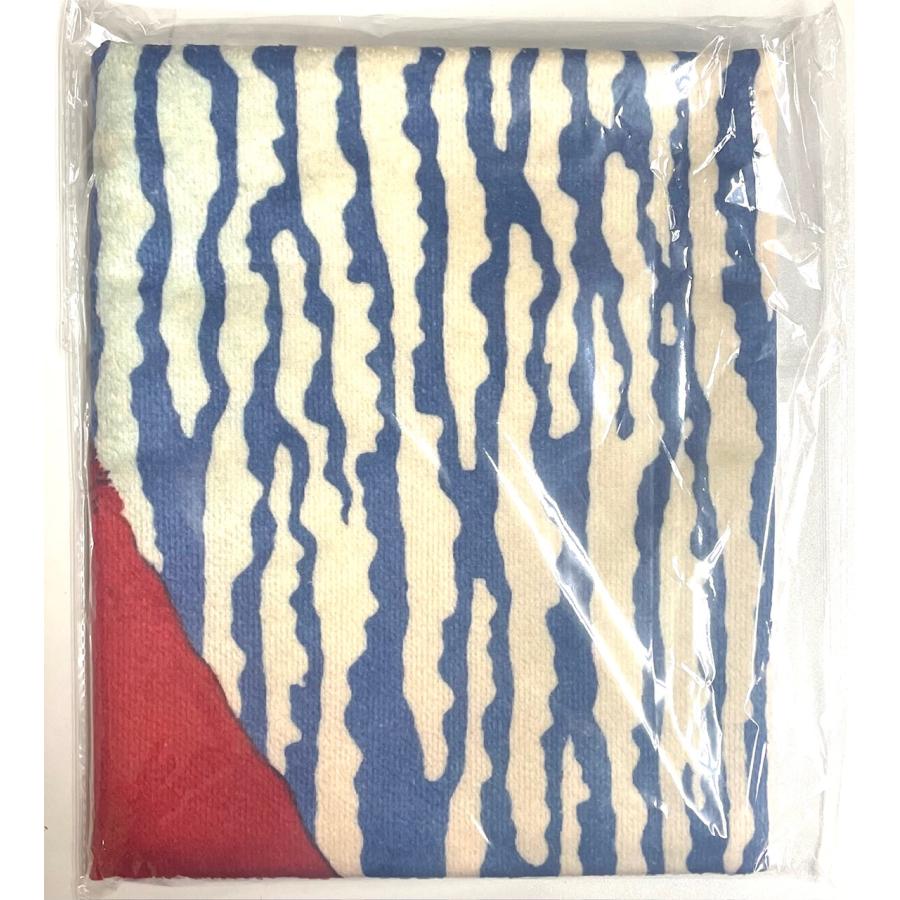 浮世絵バスタオル 葛飾北斎 HOKUSAI 富嶽三十六景 凱風快晴 赤富士 |  | 01