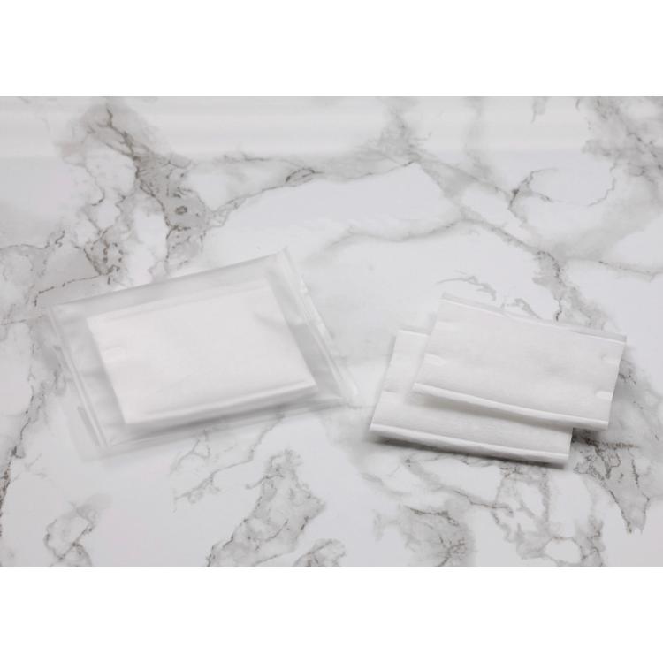 コットン2枚(透明マット袋入) 5,000個 まとめ買い CT-2-A 三和 | 