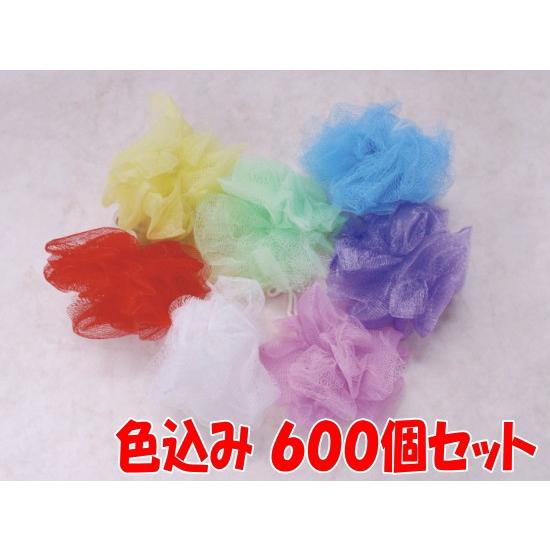 圧縮シャワーボール カラー色込み 600個 まとめ買い BT-18C 三和 | 