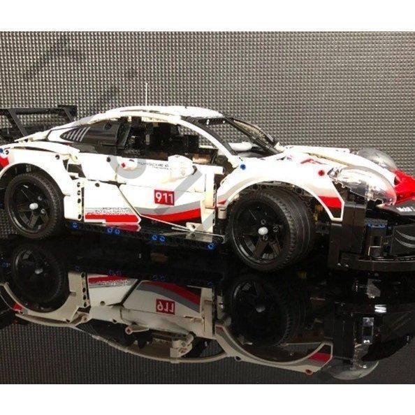 LEGOレゴ互換品 ポルシェ 911 RSR ブロック モーターセット ラジコン ミニカー スポーツカー モデル 車おもちゃ こどもの日 誕生日 クリスマス プレゼント｜taotao-shop｜08