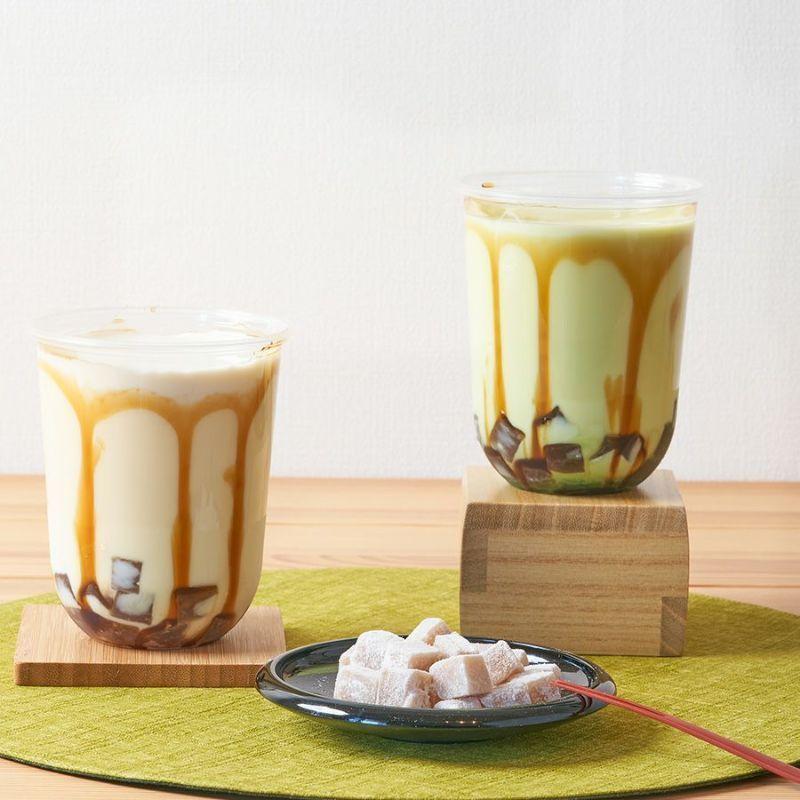 送料無料 ドリンク用わらび餅 「洛山」 1ケース（500g x 8袋） わらび餅 ドリンク 文化祭 業務用 和菓子 黒糖わらび餅 わらびもち |  | 03