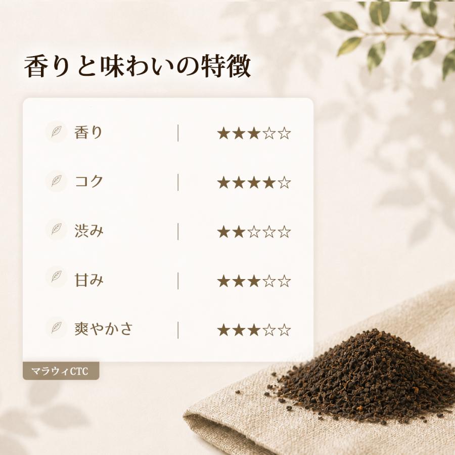 農薬不使用 マラウィ CTC 80g 10パック 1cs 高級 茶葉 本格 紅茶 高級茶葉 タピオカ タピオカドリンク ドリンク |  | 03