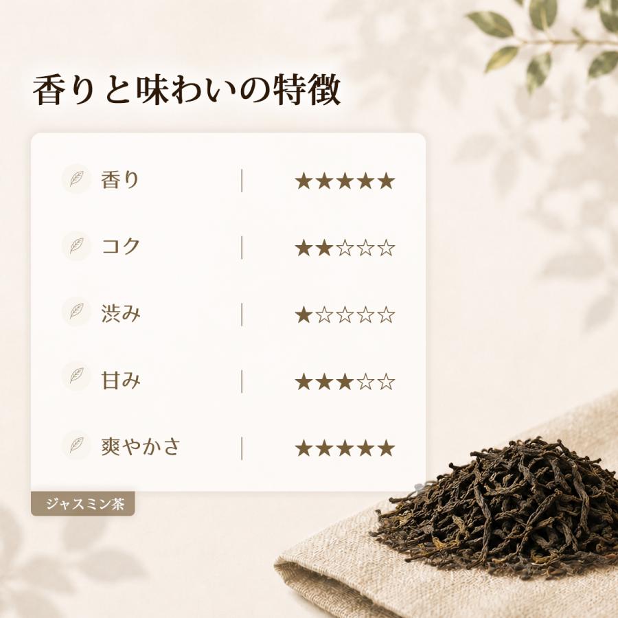ジャスミン茶 100g 10パック 1cs 高級 茶葉 本格 紅茶 高級茶葉 タピオカ タピオカドリンク ドリンク |  | 04