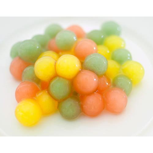 国産」インスタ映え 大粒冷凍生カラー タピオカ（3kg×4袋