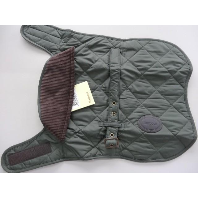 BARBOUR バブアー ドッグウェア QUILTED DOG COAT  オリーブ