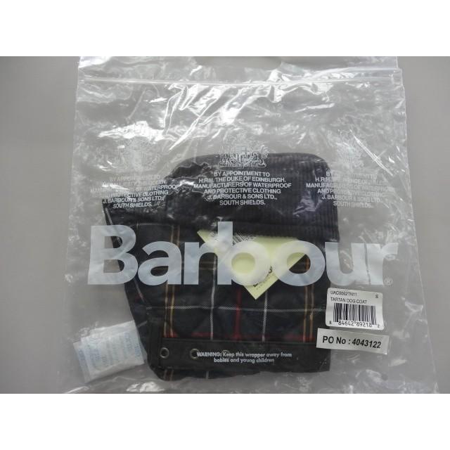 BARBOUR バブアー ドッグウェア TARTAN DOG COAT タータンチェックの画像