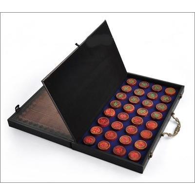 アタッシュケースタイプの中国将棋・象棋（シャンチー）セット K