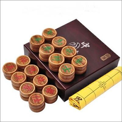 中国将棋用 “木製駒”(木製ケース入)　BRI-21-50