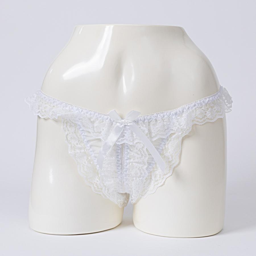3色展開！！　セクシーなレースの股割れTバックショーツ TS3041 |  | 03