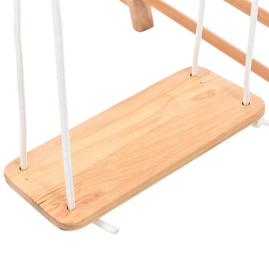 動作確認 ジャングルジム 折りたたみ 9 in1 滑り台 室内　木製 大型遊具 天然木 耐荷重50kg　ギフト　誕生日プレゼント 【W5791731239】(21015円)