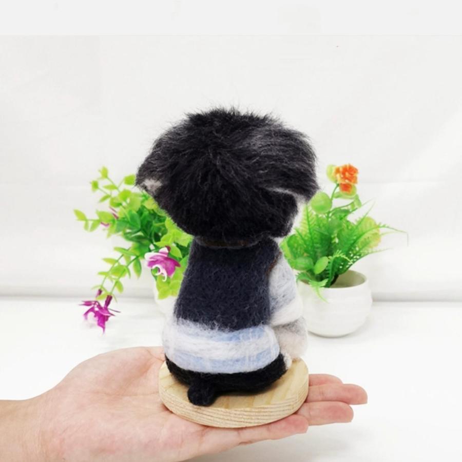 羊毛フェルト ミニチュア マスコット ふわふわ羊毛で作る 手作り ハンドメイド メモリアルグッズ 犬 猫 ペット 車載用【写真から作る】オーダーメイド承り中 羊毛フェルト ミニチュア マスコット ふわふわ羊毛で作る 手作り メモリアルグッズ 犬 猫