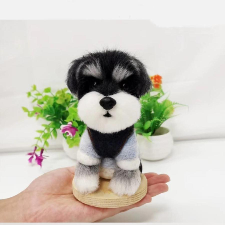 羊毛フェルト ミニチュア マスコット ふわふわ羊毛で作る 手作り ハンドメイド メモリアルグッズ 犬 猫 ペット 車載用【写真から作る】オーダーメイド承り中 羊毛フェルト ミニチュア マスコット ふわふわ羊毛で作る 手作り メモリアルグッズ 犬 猫