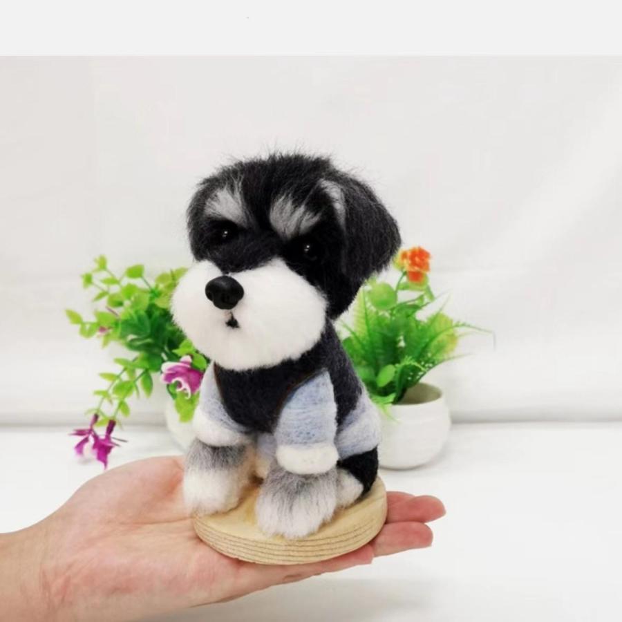 羊毛フェルト ミニチュア マスコット ふわふわ羊毛で作る 手作り ハンドメイド メモリアルグッズ 犬 猫 ペット 車載用【写真から作る】オーダーメイド承り中 羊毛フェルト ミニチュア マスコット ふわふわ羊毛で作る 手作り メモリアルグッズ 犬 猫