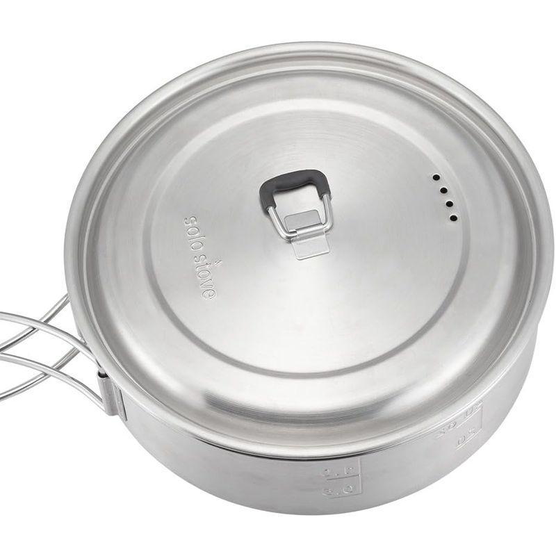 Solo Stove ソロストーブキャンプファイヤー＋２ポットセットコンボ日本正規品 サイズ 5cm ソロストーブ Stove ソロストーブキャンプファイヤー＋２ポットセットコンボ日本正規品 　 2ポットセット 3L 5L 直径 幅 重量 ステンレススチール