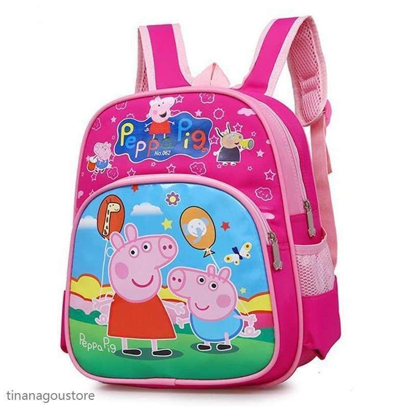 リュックサック キッズ ペッパピッグ グッズ カバン バッグ バックパック キッズ 子供 PEPPA PIG バックパック カバン ポケット アジャスター 軽量｜taqstore3｜05