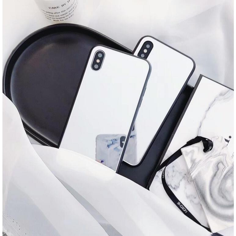 【一回のご注文で1点まで】韓国アイフォンケース iPhoneケース  ミラー 鏡面加工 光沢 ブラック iPhoneX iPhone8 iPhone7  高級 スマホ 人気 |  | 01
