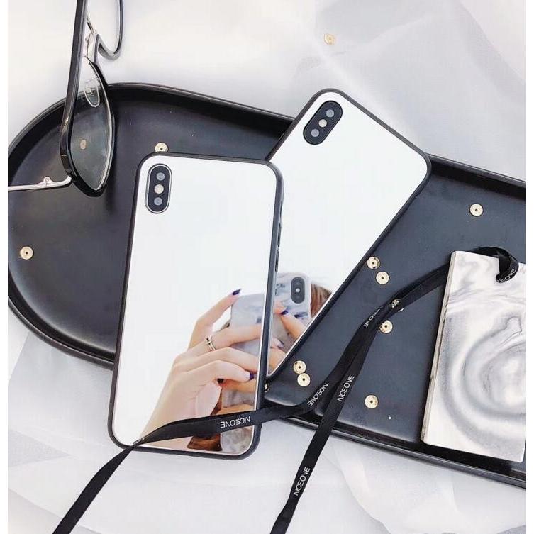 【一回のご注文で1点まで】韓国アイフォンケース iPhoneケース  ミラー 鏡面加工 光沢 ブラック iPhoneX iPhone8 iPhone7  高級 スマホ 人気 |  | 05