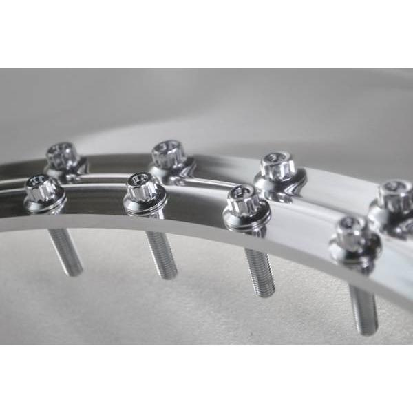 ピアスボルトセット クローム m7×32 160本 アルミホイール交換用ピアスボルト M7×32mm クロームメッキ 160本