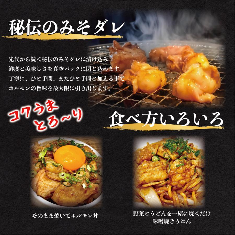 ホルモン 和牛 焼肉 国産 味噌漬け 200g 2p 焼肉 BBQ ギフト 送料無料 おつまみ おかず｜tarafuku29｜02