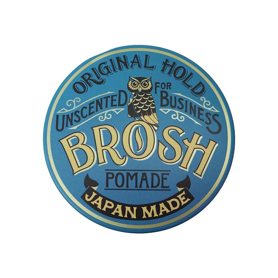 BROSH POMADE UNSCENTED 115g 無香料 ミディアムホールド ポマード