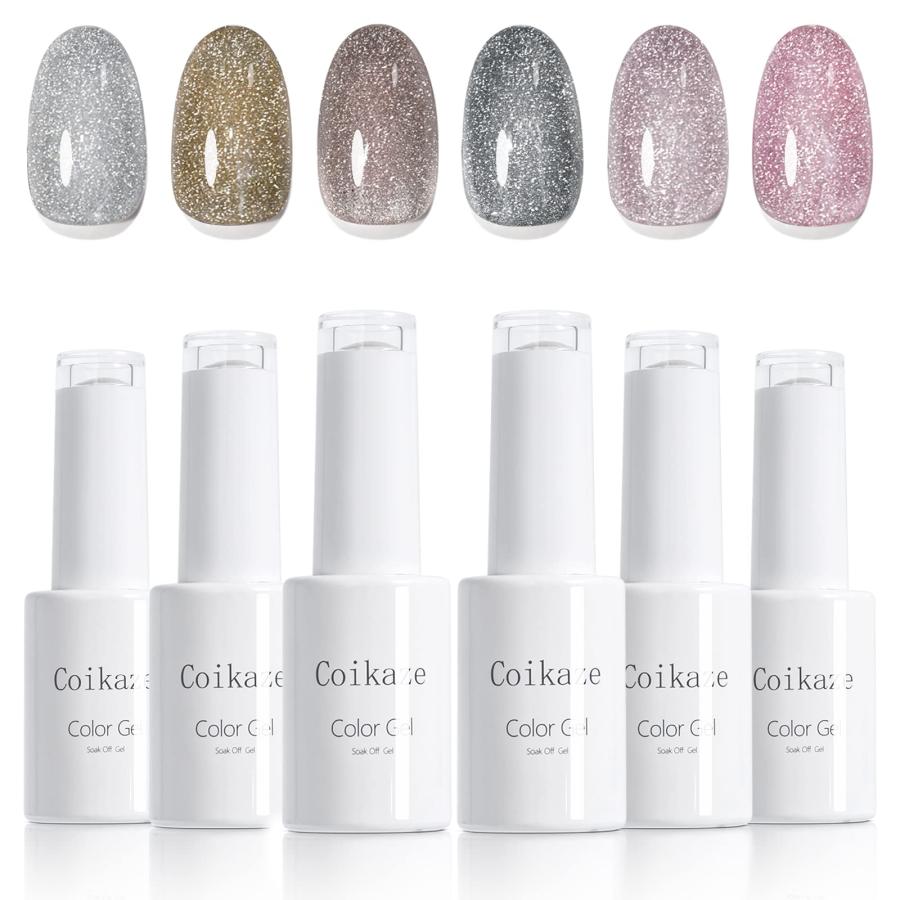 CoiKaze カラージェル 24本セット 楽天市場】ジェルネイル Coikaze マグネットネイルジェル 6色
