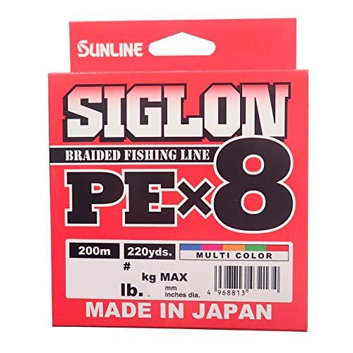 サンライン(SUNLINE) ライン シグロン PEx8 200m 5色 1.2号 20LB J