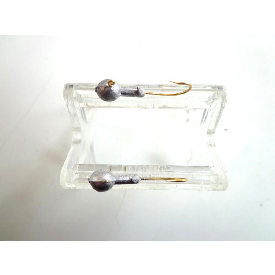 自作 ジグヘッド 鉛 1/16oz・５０本セット (10本入り×5)　変色,バリ有【中古品】　　 |  | 03