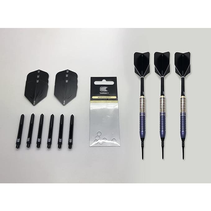 TARGET TEAM PRO シリーズ ROYAL PURPLE BRASS 18G 2BA ブラスダーツ