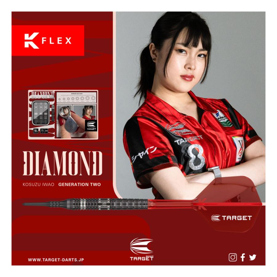 TARGET PRIME SERIES DIAMOND G2 90% 18G SOFT TIP（ターゲット