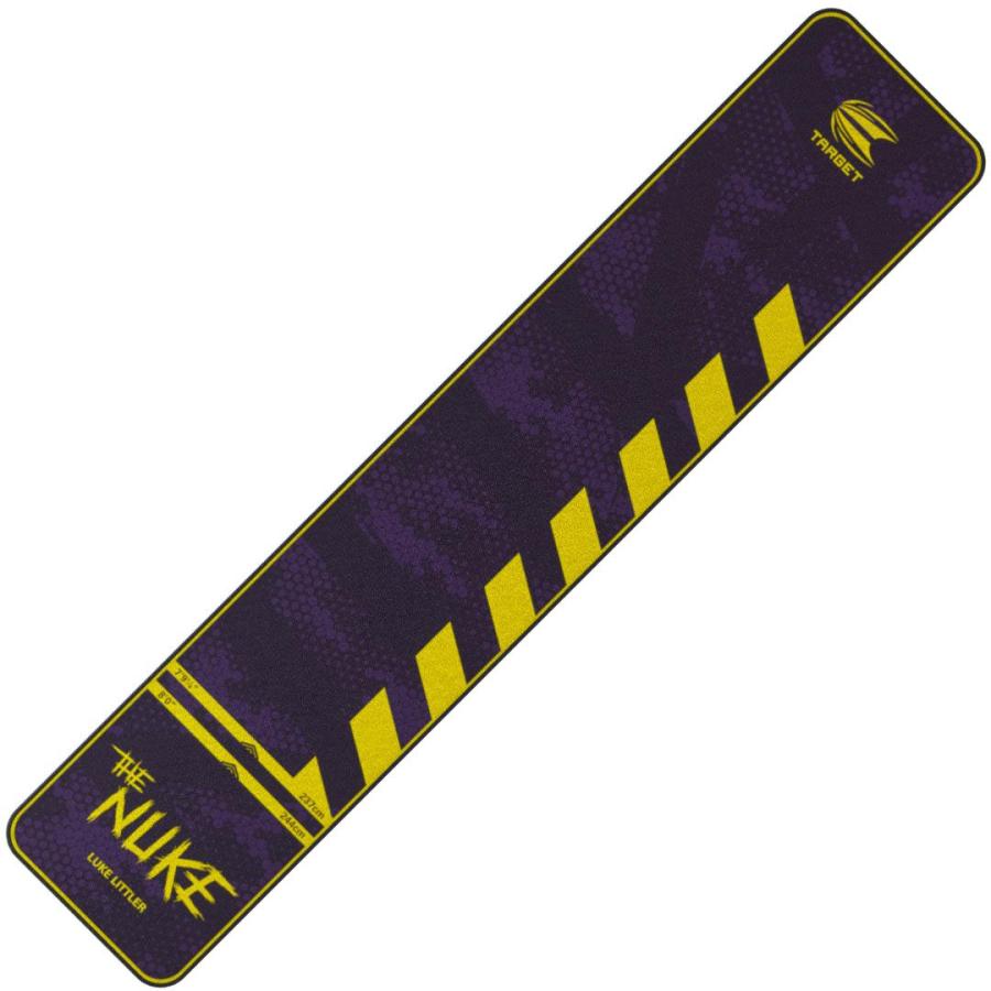 TARGET LUKE 'THE NUKE' LITTLER DART MAT（ターゲット ルーク リトラー ニューク ダーツマット スローマット） スティール ソフトダーツ両用 家投げ 家庭用の画像