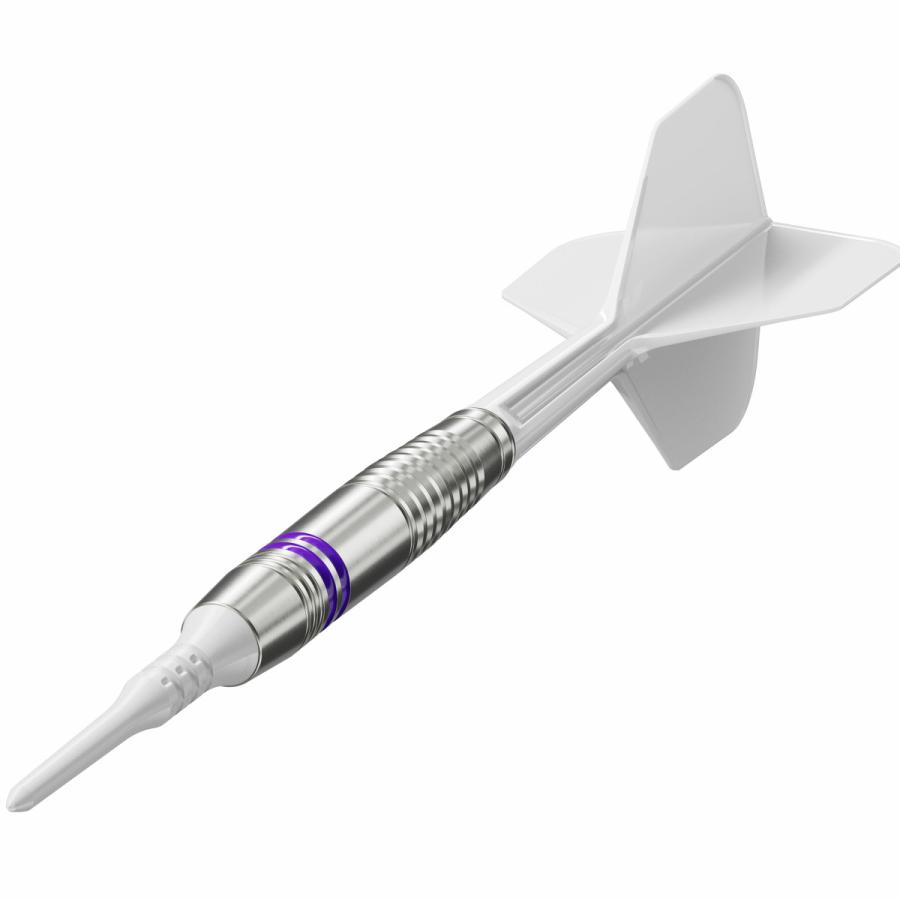 初心者向けダーツ ケース付き TARGET COLOURS G4 タングステン 90％ ソフトチップダーツ(カラーズ K-FLEX付属) 一体型シャフト・フライト付属の画像
