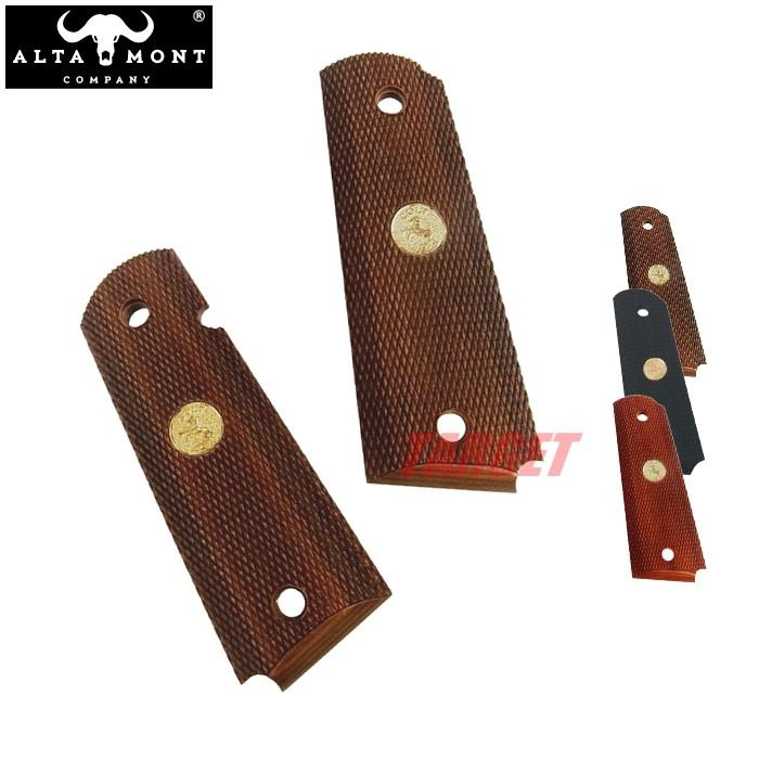 Altamont GM-1911 木製グリップ メダル付き targetmilitary_alt-1911f-fccmsw