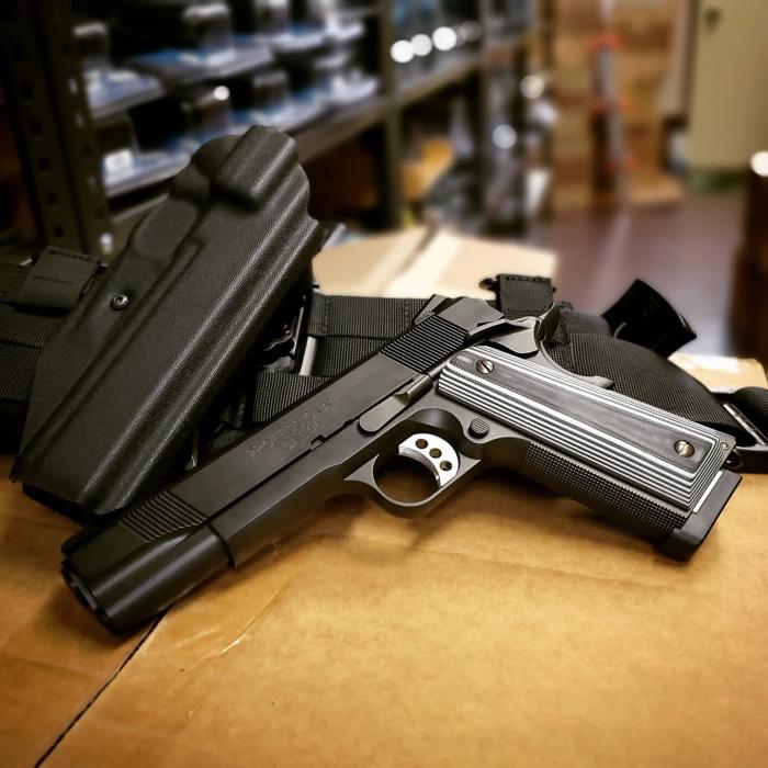 アルタモント S&W 1911用 G10グリップ パネル スムース ブラック