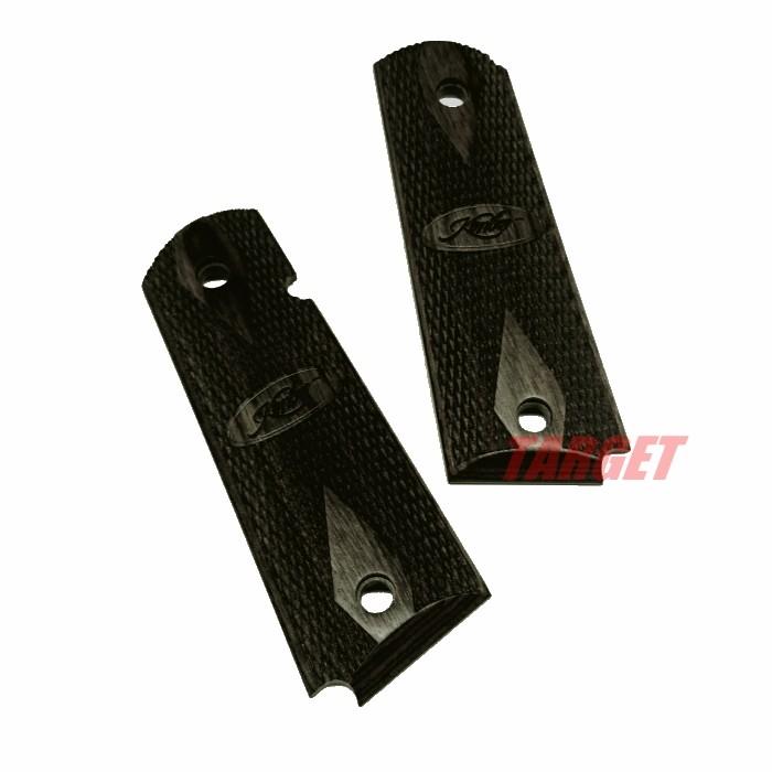 アルタモント キンバー 1911用 木製グリップ ダイヤチェッカー パネル