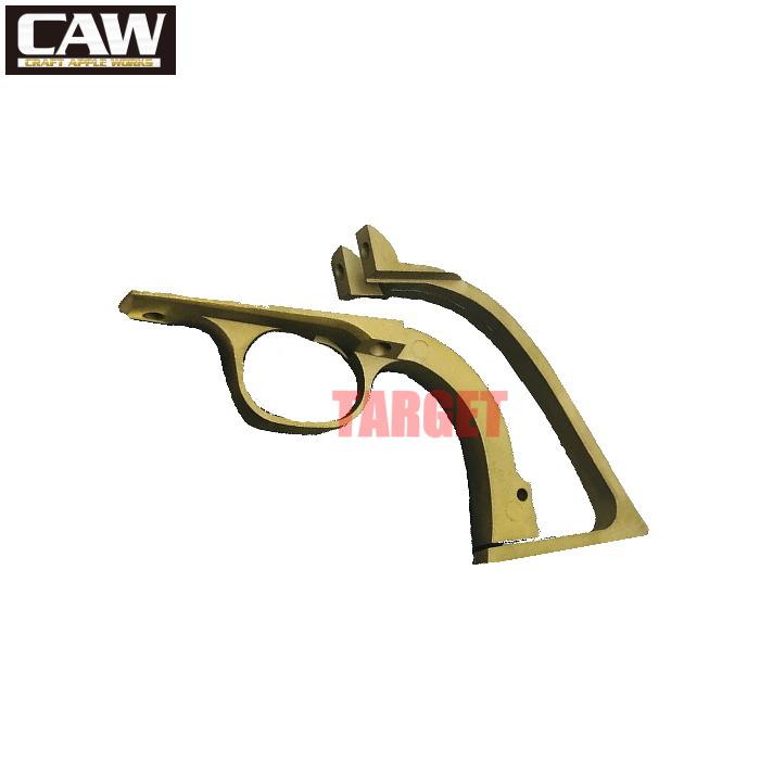 ☆CAW COLT SAA用真鍮製トリーガード&バックストラップ (コルト ☆CAW COLT SAA用真鍮製トリーガード&バックストラップ (コルト