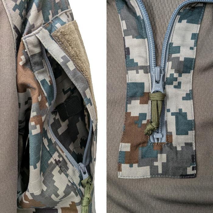 ☆ PX品 航空自衛隊 デジタル迷彩/グレー VC リップストップ