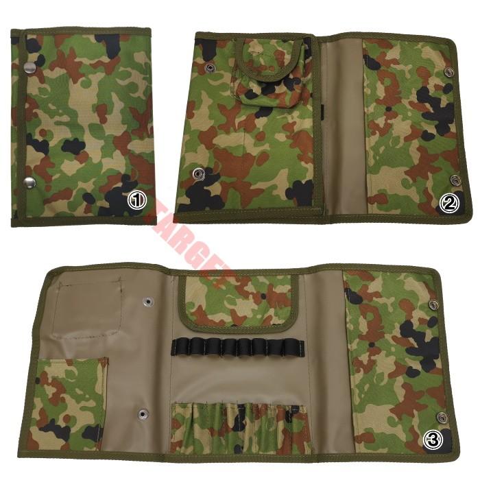 陸上自衛隊 迷彩 ステーショナリーケース 3折タイプ （ペンケース