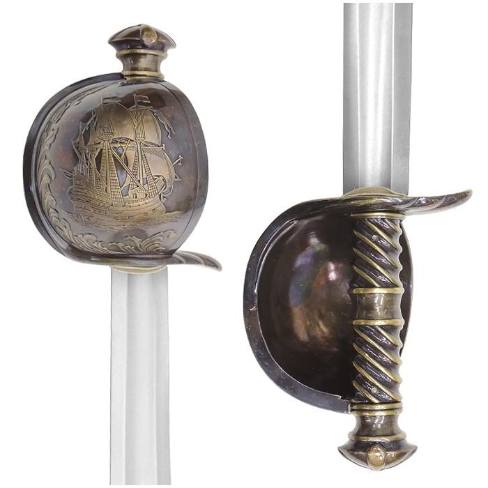 Denix 海賊サーベル バルバロッサモデル 40 デニックス 赤ひげ バルバロス ハイレッディン トルコ 模造刀剣 Dnx 40 エアガン 自衛隊用品target 通販 Yahoo ショッピング