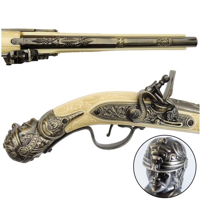 ☆DENIX フリントロックピストル ドイツ アイボリー 5314 (デニックス