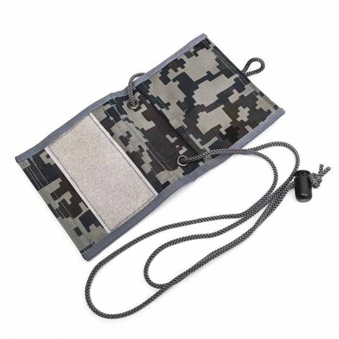 ☆ PX品 自衛隊 迷彩 IDパスケース ネックストラップ付（多機能