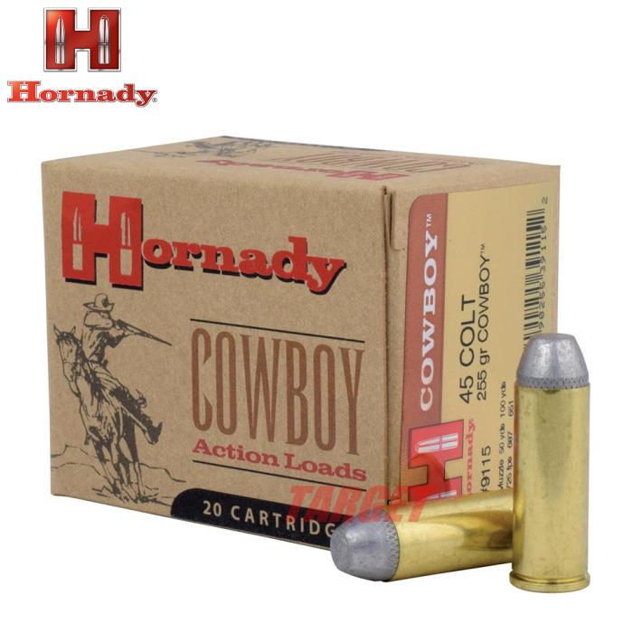 Hornady 45COLT用 カートリッジ パッケージ &トレイ 20発 Hornady 45COLT用 カートリッジ パッケージ &トレイ 20発