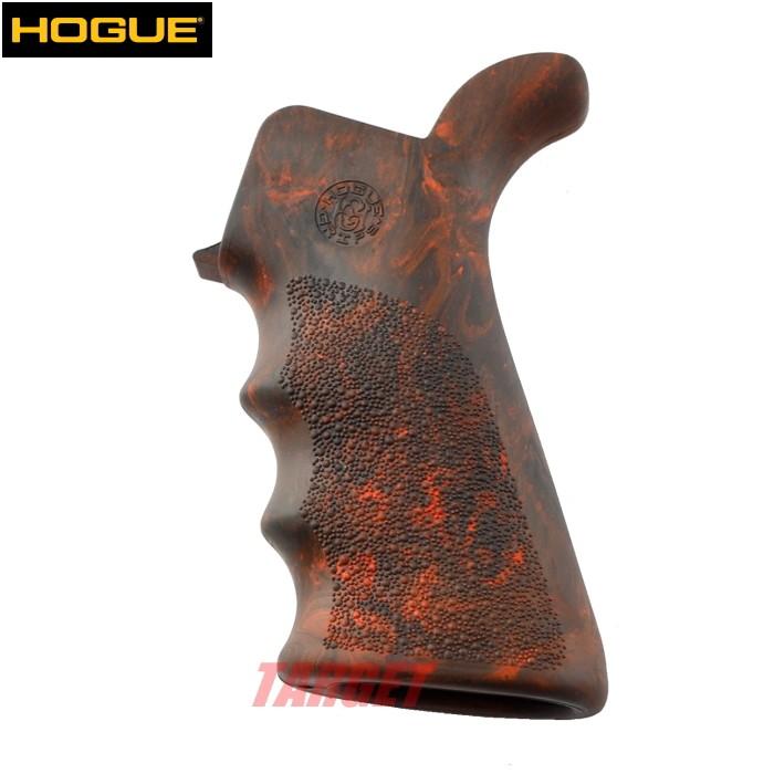 HOGUE AR15/M16/M4A1用 ラバーMONOグリップ ビーバーテイル レッド