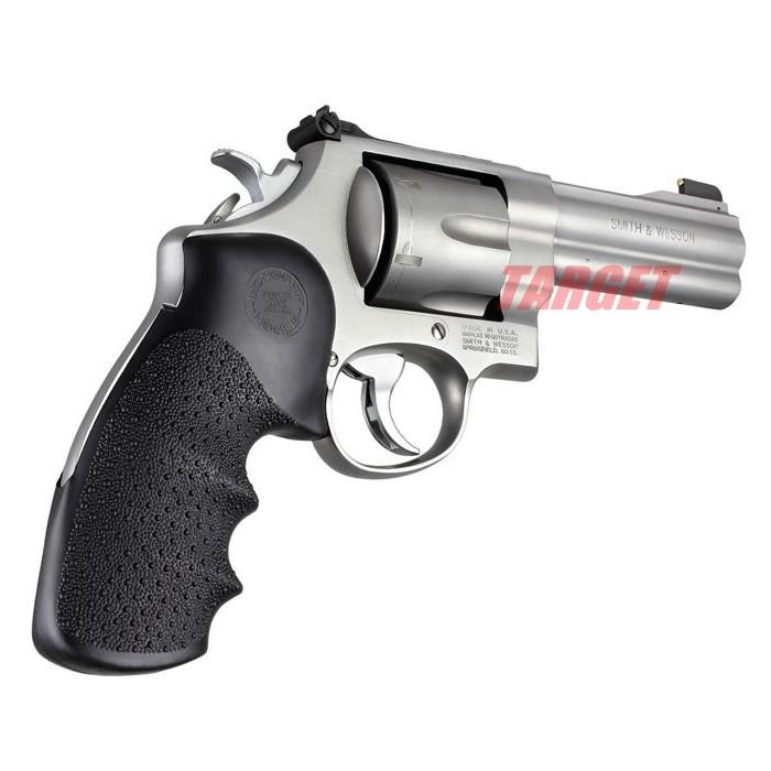 HOGUE S&W Nフレーム ラウンドバット用 ラバーMONOグリップ フィンガー